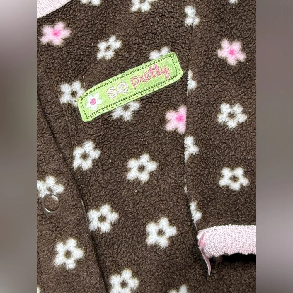 Carter’s | Baby Girl Fleece Footie Pajamas Bundle | 3M